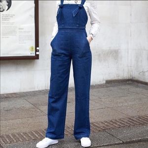 Sezane ‘Rosalie’ denim overalls